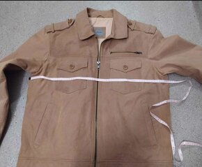 Pánská kožená bunda - 5