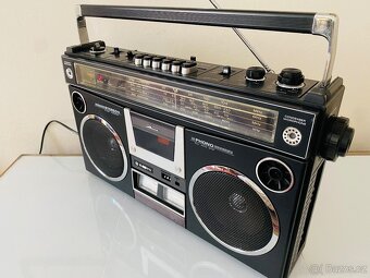 Radiomagnetofon/boombox Sanyo M4500KE, rok 1980 - 5
