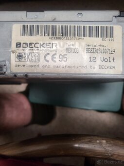 BECKER "Mexico" , odn. panel, MB, Porsche.... - 5