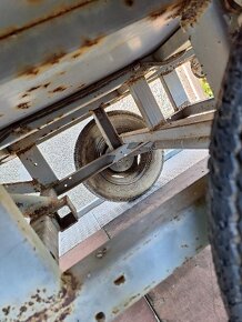 Prodám kárku za traktor, malotraktor. - 5