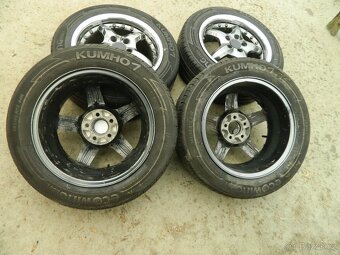 alu kola 5x100+letní pneu 6mm,R15 Fabia - 5
