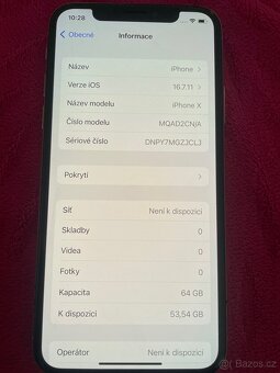 Iphone X 64GB White - 5
