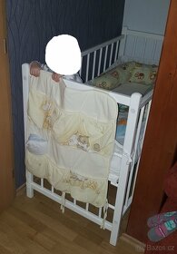 Kapsář, povlečení na postýlku, set peřinka a polštář - 5
