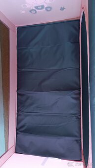 Dětská cestovní postýlka Bomimi hippo pink - 5