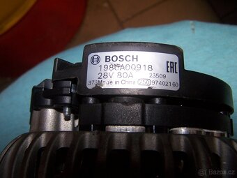 Alternátor Bosch 28V 80A - 5