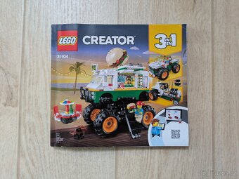 Lego Creator 3v1 31104 Hamburgerový monster truck - 5