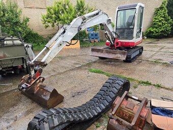 Prodám Minibagr Tateuchi Tb-135 Vaha 3.5T nový podvozek Roze - 5