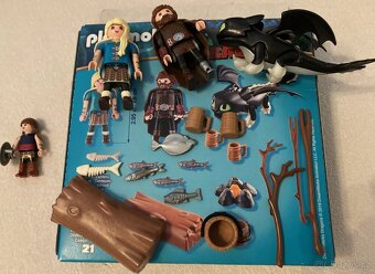 Playmobil 9247 Dragons - Astrid s Buřinou - 5