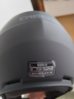 Otevřená moto přilba - 5