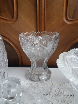 Starožitné broušené sklo - 5