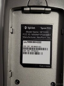 Mobilní telefony Sprint PCS NP1000

a TCM 2191

 - 5