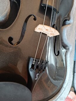 Housle Stentor SR1401 Harlequin Violin 4/4 BK - 5