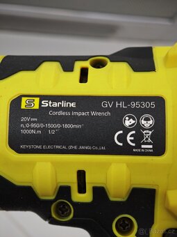 Rázový utahovák Starline 1000 Nm - 5