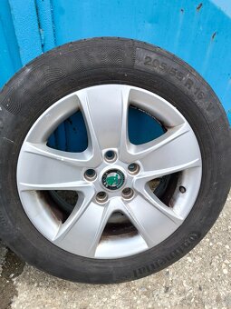 alu kola škoda 205/55/16 - 5