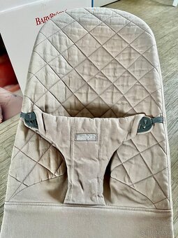 BABYBJÖRN Lehátko Bouncer Bliss Sand Grey Woven - 5