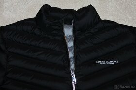 Pánská péřová / puff bunda Armani Exchange vel. M - 5