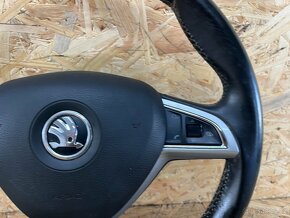 KOMPLETNÍ MULTIFUNKČNÍ VOLANT S AIRBAGEM ŠKODA RAPID - 5