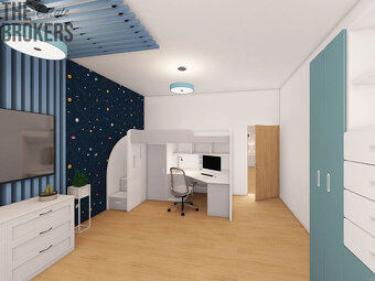 Prodej nadstandardního bytu 3+KK, 105 m² – Pernerova, Karlín - 5
