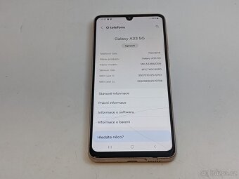Samsung Galaxy A33 5G 6/128gb orange. Záruka 6 měsíců. - 5