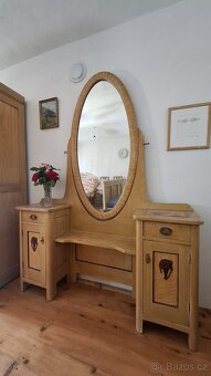 Starožitná ložnice komplet - 5
