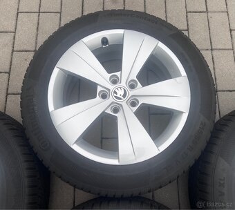 Superb - 17" Triton + zimní 215/55 R17 Continental 7mm - 5