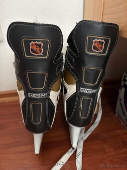Hokejové brusle CCM 95 Gold – dobrý stav - 5
