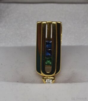 Zlatý přívěsek - 5