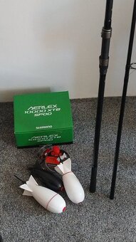 Shimano Aerlex + Fox Warrior + příslušenství - 5