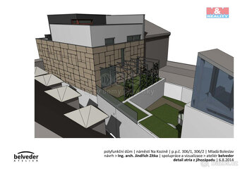 Prodej projektu bytového domu, 820 m², Mladá Boleslav - 5