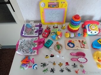 Hračky pro děti, Krteček, lodička, telefon atd. - 5