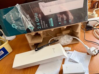 TP-LINK CPE220 Venkovní outdoor CPE 2,4GHz 300Mbit 12dBi - 5