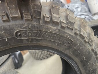 205/70/15 Dakar Zánovní pneu - 5