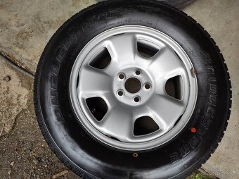 REZERVA 5X100 SUBARU FORESTER +PNEU 205/70 R15 95H - 5