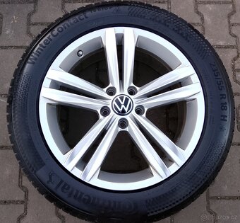 Zimní alu disky originální VW Tiguan 5x112 R18 - 5