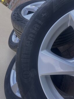 Kola 5x114.3 17 s letním pneu 215/60 R17 - 5