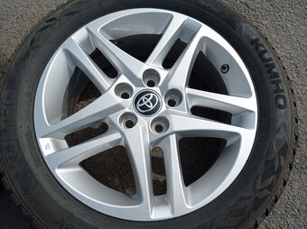 5x114,3 Toyota C-HR a Corolla, 6,5Jx17 ET45 alu disky - 5