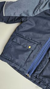 Tmavě modrá chlapecká zimní bunda - vel.92 (H&M) - 5