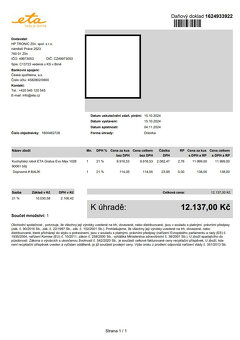 Kuchynský robot ETA Gratus Evo Max 1028 90061 - 5