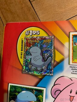 Pokemon samolepkové album 2001 - 5
