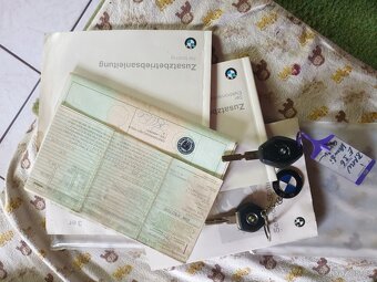 BMW E36 touring 1.8 benzín, Německé doklady - 5