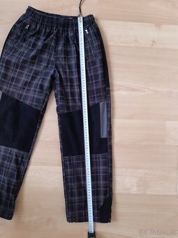 Zimní zateplené kalhoty vel. 134 - 5