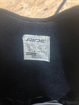 Snowboard vázání a boty Ride clicker - 5