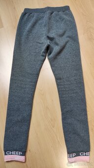 Dívčí zateplené legíny  2x 164 Kugo - 5
