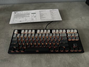 Nová Herní klávesnice MageGee CAPTAIN87 Mechanical Keyboard - 5