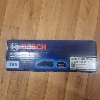 Starovaci sada BOSCH 1 X GBA 18V 4.0Ah+ GAL 18V-40 - 5
