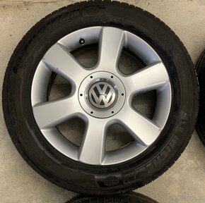 Alu Vw, 5x112, R16, ET50, letní pneu - 5