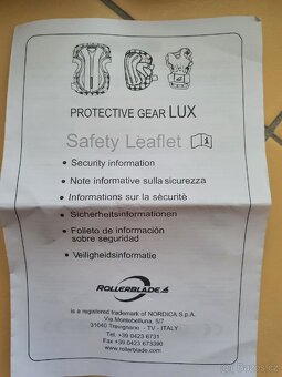 Chrániče na brusle - sada, XL - 5