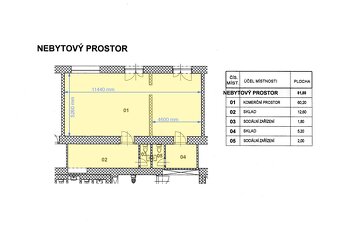 Prodej obchodních prostor 81,8m2, Uherské Hradiště - 5