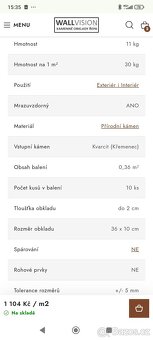 Obklad přírodní kámen kvarcit - 5