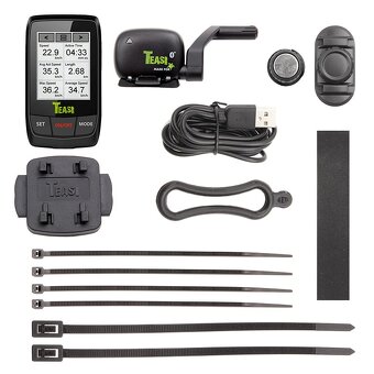 Teasi Core - bike computer (computer + navigace) + hrudní pá - 5